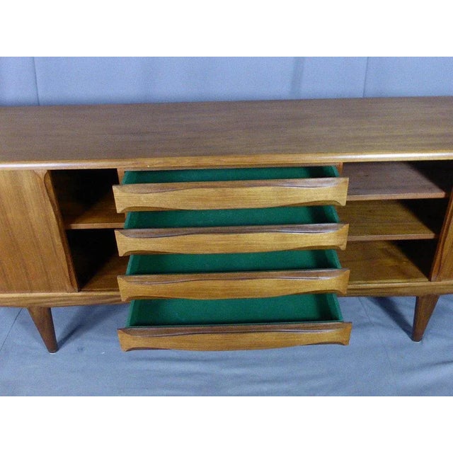 Large Vintage Teak Buffet For Sale - Image 3 of 13