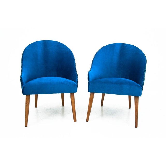 Polish Club Chairs, 1960s, Set of 2 For Sale - Image 10 of 10