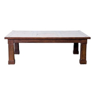 Rustic Wood Coffee Table For Sale