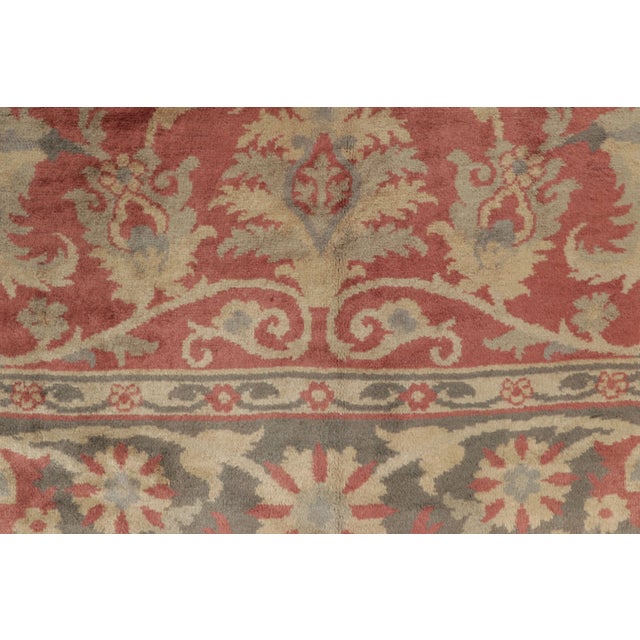 1920s Oversized Antique 20th Century Spanish Rug With Rich Floral Vinery - Rug & Kilim For Sale - Image 5 of 7
