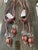 Shabby Chic Pair Vintage Tiebacks With Lucite Globe Tassels For Sale - Image 3 of 5