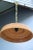 Cream Italian Round Bamboo Chandelier, 1950s For Sale - Image 8 of 10