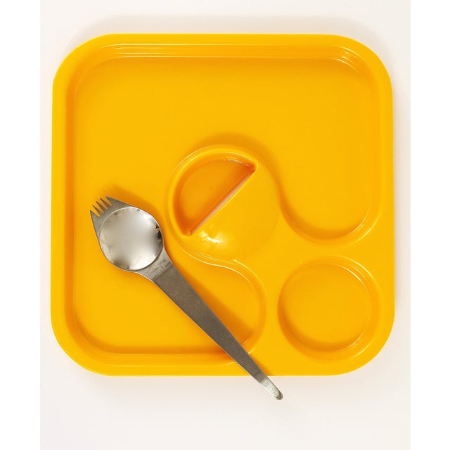 Austrian Party Palette and Spork Set by Amboss, 1970s, Set of 6 For Sale - Image 4 of 18