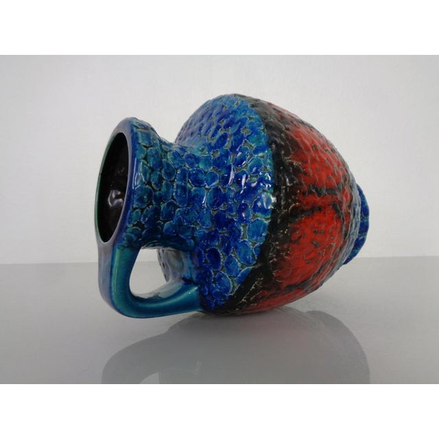 Pop Art 216-25 Ceramic Vase from Bay Keramik, Germany, 1970s For Sale - Image 10 of 18