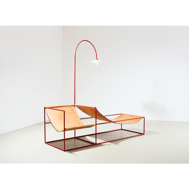 Early Duo Seat and Lamp by Muller & Van Severen, 2011 For Sale - Image 4 of 12