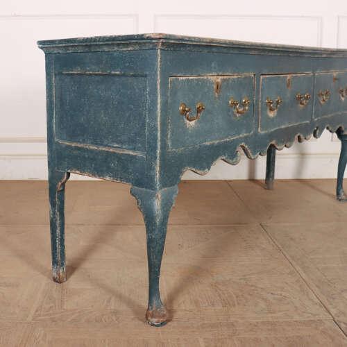 English Painted Dresser Base For Sale - Image 10 of 15
