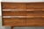 Brown 1960s Refinished Walnut Mid Century Dresser For Sale - Image 8 of 9
