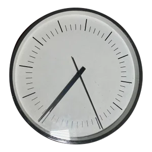 Mid-Century Modern City Hall Wall Clock for Gefa, 1960s