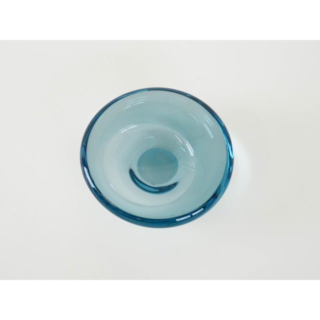 1960s Danish Glass Plate by Per Lütken for Holmegaard, 1960s For Sale - Image 5 of 8