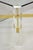 Vintage Mid Century Modern Lucite & Glass Brass Stretcher Occasional Side Table For Sale In Philadelphia - Image 6 of 12