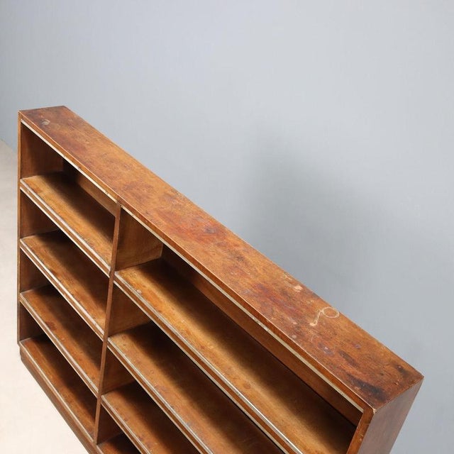 Open Bookshelf in Walnut For Sale - Image 6 of 9