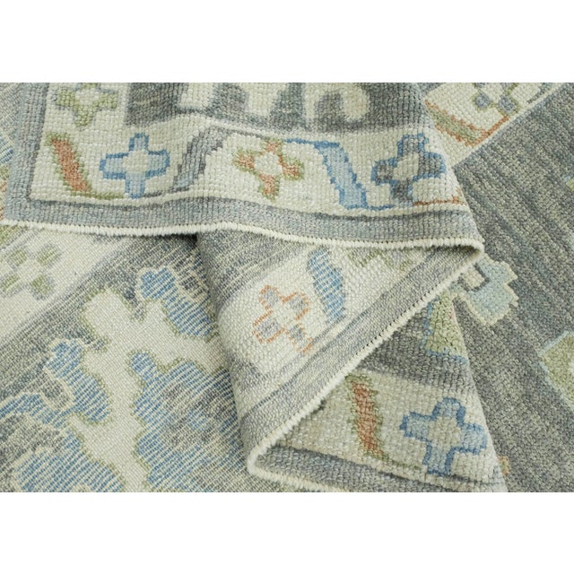 Textile Turkish Oushak Rug 9'3" x 12'3" #18120 For Sale - Image 7 of 8