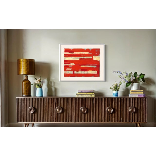 Contemporary Contemporary Mixed Media Painting, "La Brea #8" For Sale - Image 3 of 5