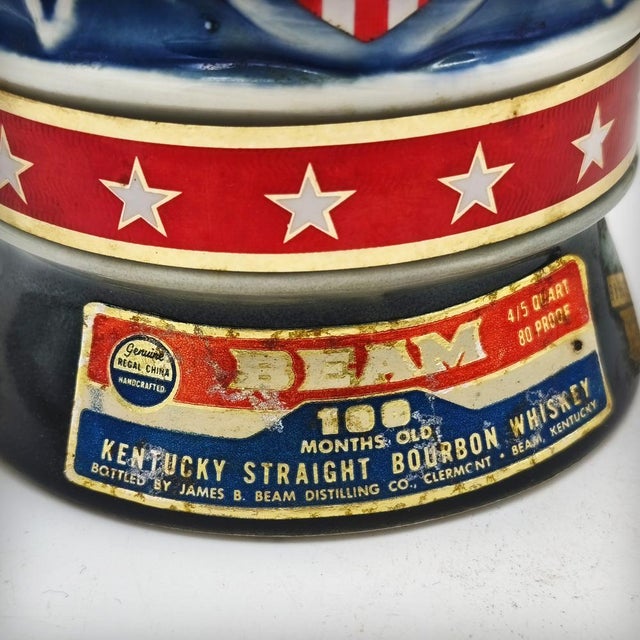 Ceramic Democratic Presidents Donkey Carafe by Jim Beam, USA, 1970s For Sale - Image 10 of 16