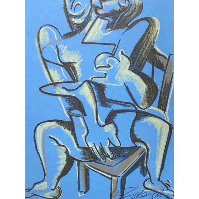 Zadkine, The Labours of Hercules, 1960, Litograph on Vellum Paper For Sale - Image 3 of 6