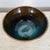 Mid-Century Modern Mid Century Modern Round Bowl Studio Hand Thrown Large Blue Tan Brown Signed MCM For Sale - Image 3 of 8