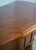 Vintage Burl Walnut George II 1 Drawer Console Table For Sale - Image 9 of 18