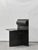 Black Axis Chair in Blended Iron & Italian Leather by D´ARK Atelier For Sale - Image 8 of 14