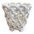 Vintage French Country Reticulated Porcelain Rope-Form Cachepot, Circa 1960s For Sale