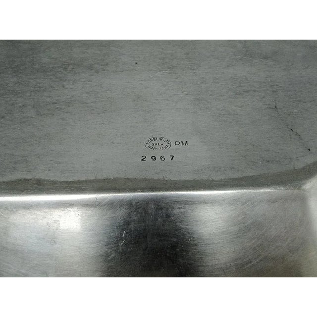 Silver Art Deco Bowl from Norblin & Co, Poland, 1930s For Sale - Image 8 of 9