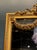 This item is a luxurious 19th century French Louis XVI giltwood mirror, featuring intricate detailing and a stunning gold...