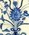 Ceramic Chinese Blue & White Lotus Motif Porcelain Charger For Sale - Image 7 of 9