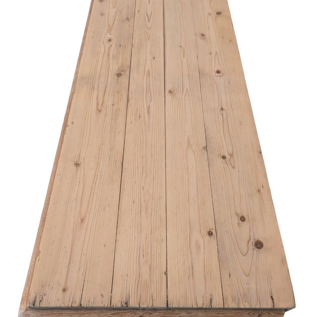 Wood Mid 19th Century English Pine Sideboard For Sale - Image 7 of 16