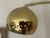 Gold Vintage Three-Arm Arc Floor Lamp in Brass with Marble Base, 1970s For Sale - Image 8 of 18