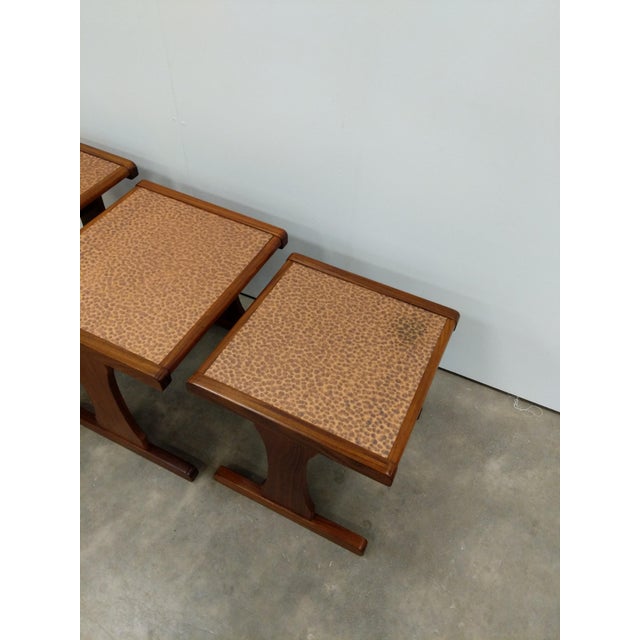 Set of Vintage Mid Century Modern Teak Nesting Tables by G Plan For Sale - Image 10 of 11