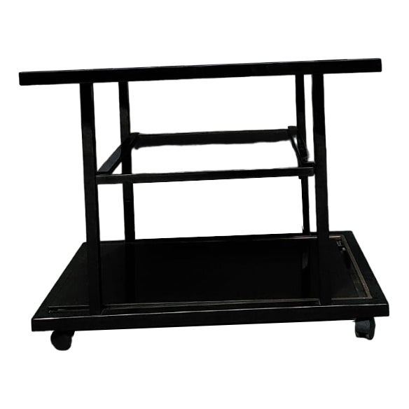 Bar Cart by Roger Vanhevel for Belgo Chrom, 1980s For Sale