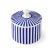 Made in the UK, this Steccato Covered Sugar Bowl is a must-have for your collection. Decorated in statement stripes, it...