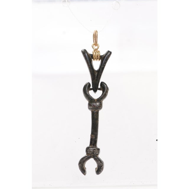 Pincer-Like Roman Artifact Pendant For Sale - Image 11 of 12