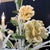 Vintage Italian Style Painted Tole Floral 6-Arm Chandelier With Yellow Roses For Sale - Image 4 of 13