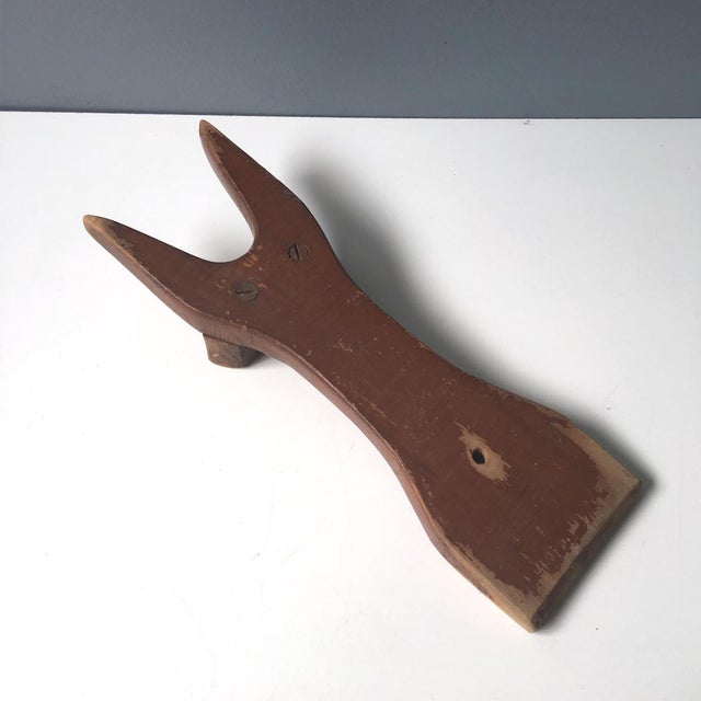 Vintage Wooden Boot Jack Chairish