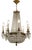 Vintage Empire Style Chandelier, 1930s For Sale