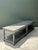 Monumental Vintage Rustic Wooden Farm Table For Sale - Image 9 of 12