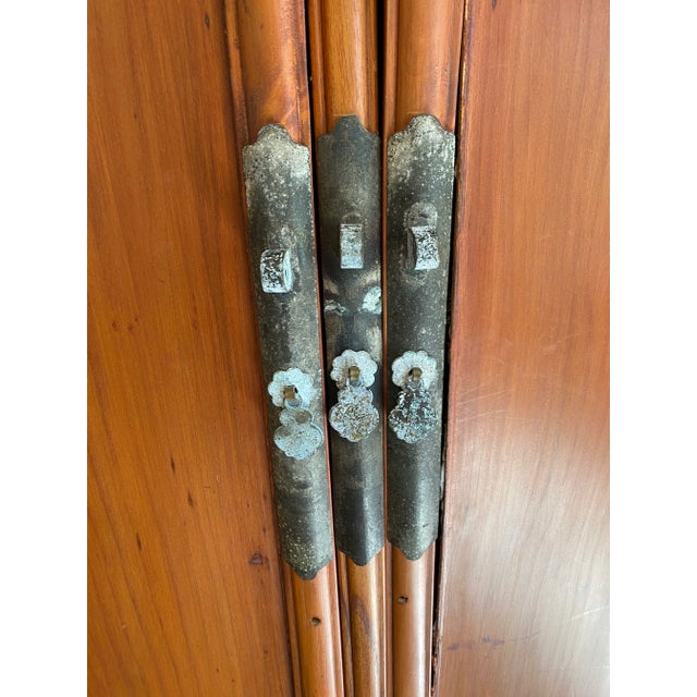 19th Century Chinese Ming Dynasty Style Cabinet With Tapering Silhouette For Sale - Image 5 of 9