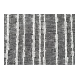 Plum Textiles Julia Stripe Linen For Sale