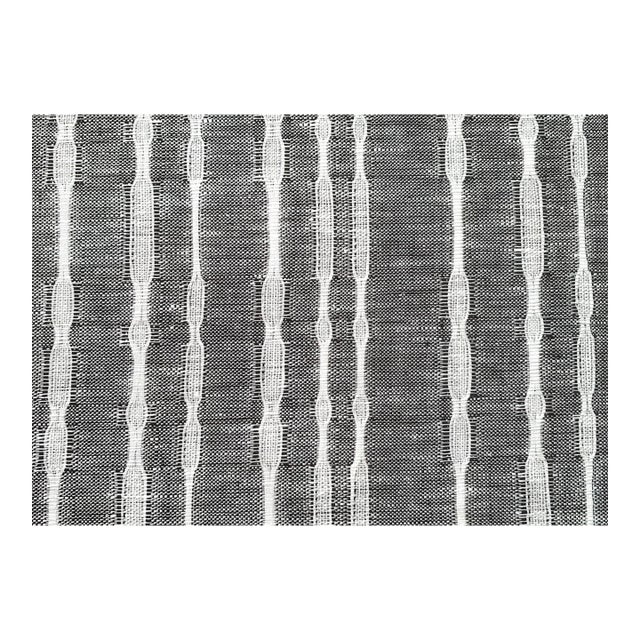 Plum Textiles Julia Stripe Linen For Sale