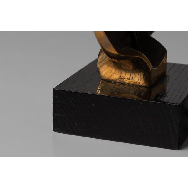 Sculptural Table Lamp by Michel Jaubert, France, 1970s For Sale - Image 10 of 14