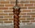 Wood Early 20th Century English Turn of the Century Walnut Barley Twist Floor Lamp with Two Lights For Sale - Image 7 of 9