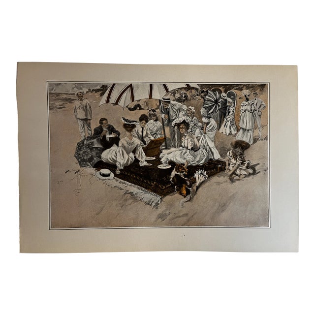 1908 Harrison Fisher Print For Sale