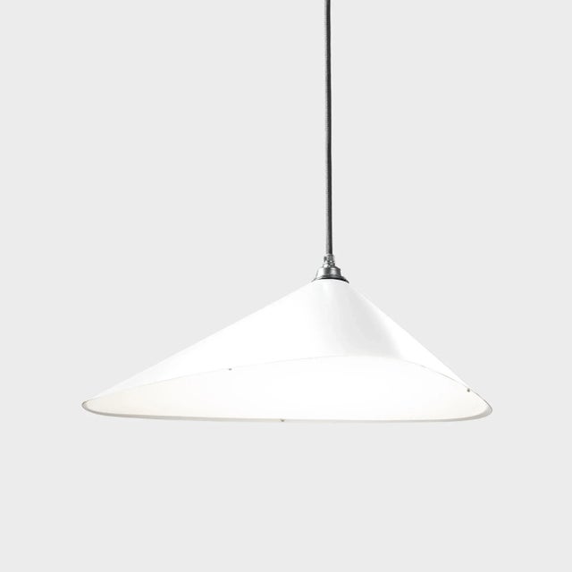 Daniel Becker Daniel Becker 'Emily Vertikal 10' Chandelier in Matte White/Oak for Moss Objects For Sale - Image 4 of 12