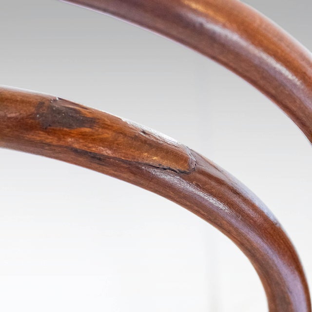 Antique Bentwood and Cane Dining Chairs by Josef Hoffmann, 1900s, Set of 4 For Sale - Image 9 of 16