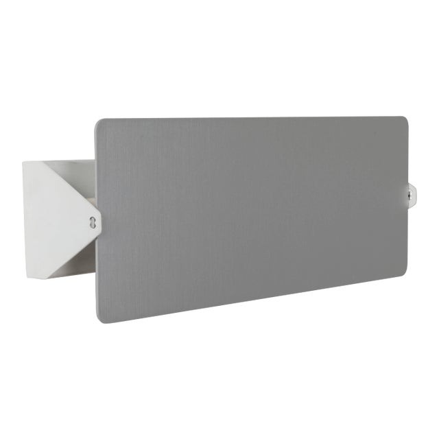 Charlotte Perriand 'Applique à Volet Pivotant Double' Wall Light in Aluminum For Sale