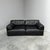 Mid-Century Modern DS-76 Modular Sofa in Black Leather from de Sede, Switzerland, 1970s, Set of 2 For Sale - Image 3 of 13