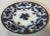 English Antique Wedgwood Pearl-Ware Flow Blue Shannon Pattern Bread & Butter Plate From England - Circa 1850 For Sale - Image 3 of 10