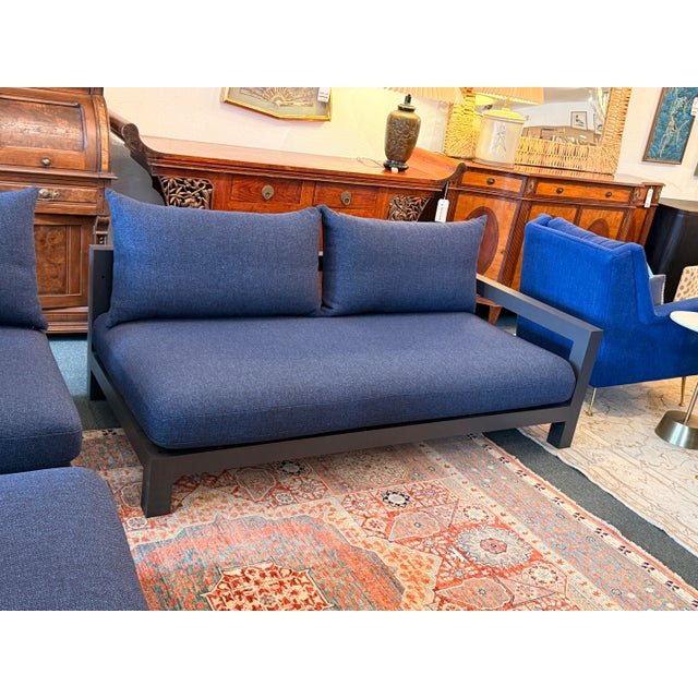 Contemporary Harbour Pacific Aluminum Collection Sectional, Set of Three For Sale - Image 3 of 12