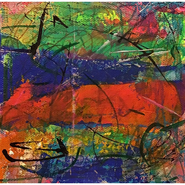 “AS011623” Abstract Acrylic Painting on Stretched Canvas by Stephen Stilgenbauer For Sale