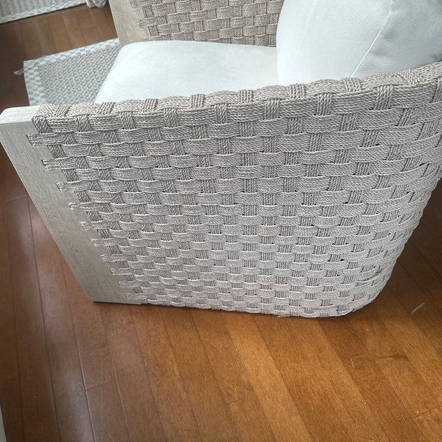 Wood Palecek Pullman Lounge Chair For Sale - Image 7 of 14
